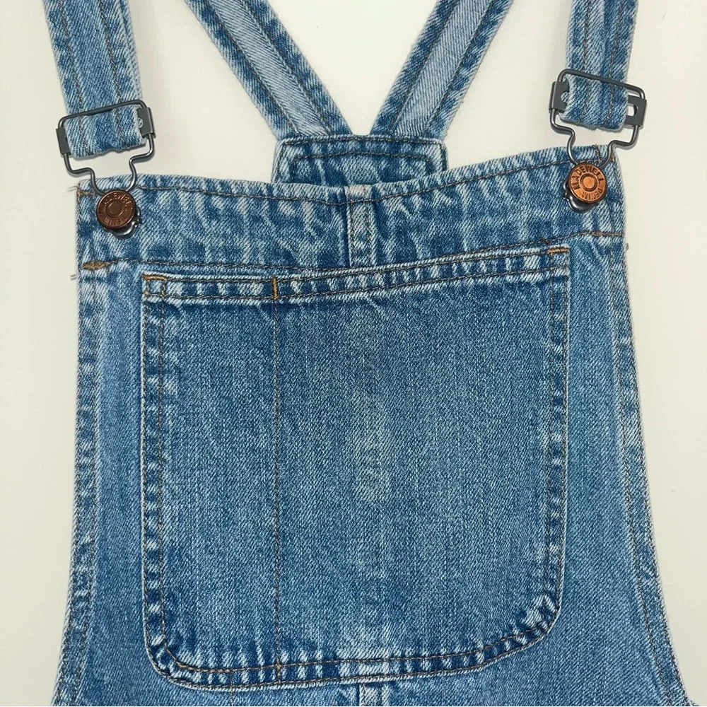 Madewell Adirondack Jean Short Overalls - Picture 5 of 8
